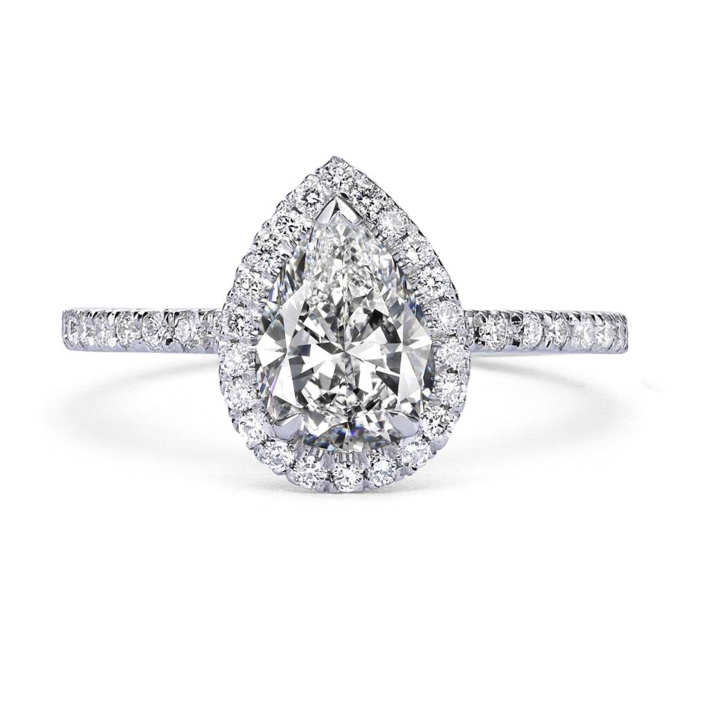 Pear Shape Diamond Ring