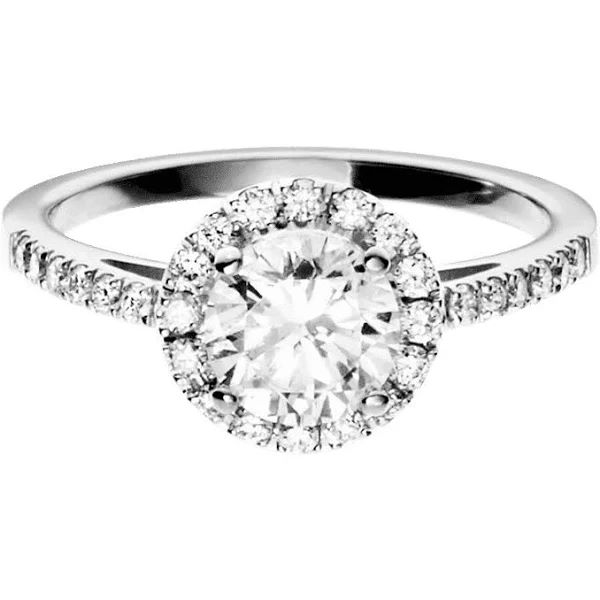 Round Cut Engagement Ring